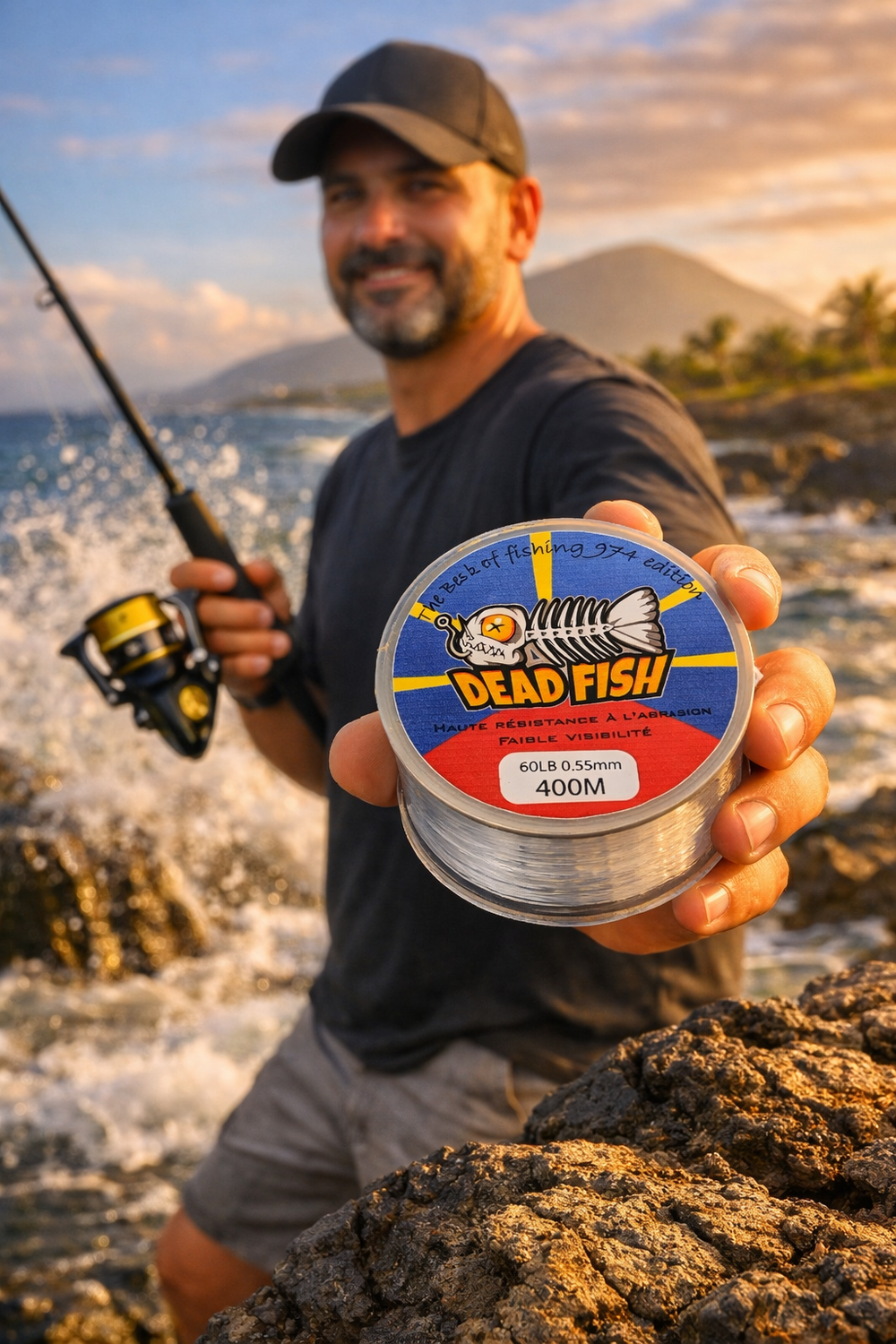 Ligne de Pêche Nylon haute qualités monofilament DEADFISH